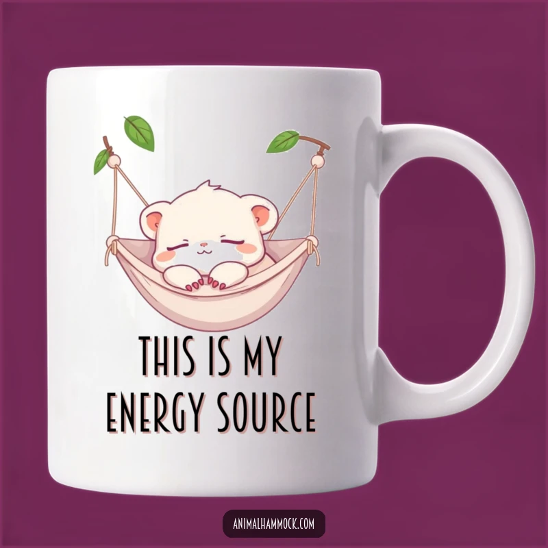 Funny Peaceful Napper Hammock Mug - Relaxing Gift for Lazy Days!