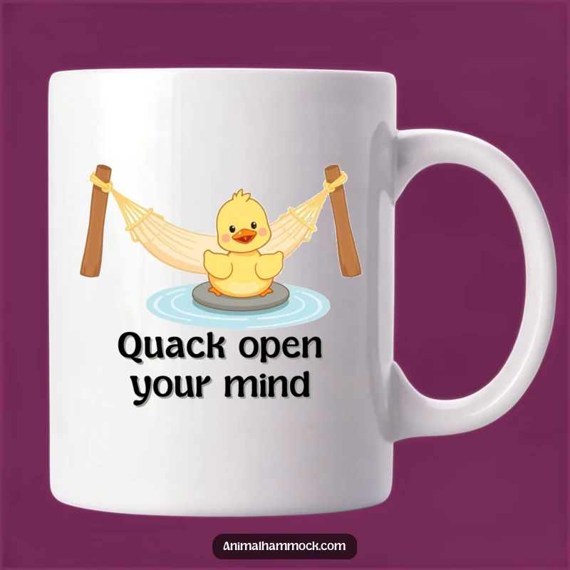 Funny Duckling Hammock Mug: A Splash of Joyful Humor
