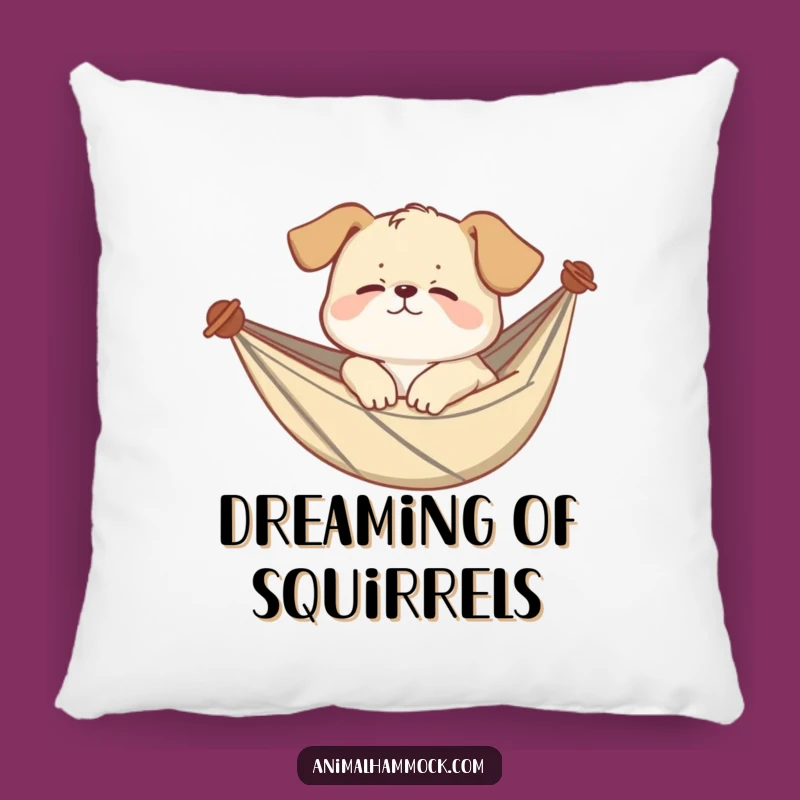 Funny Puppy Hammock Pillow - Comfy & Adorable Accent for Dog Lovers