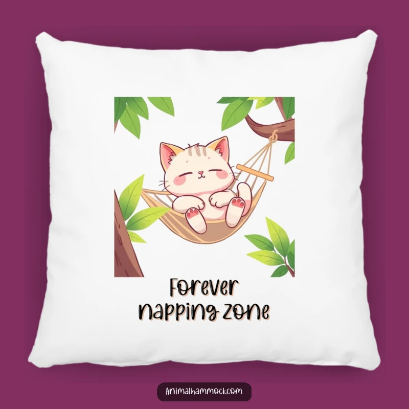 Funny Cat Hammock Pillow: Euphoric Feline Comfort for Your Cozy Space