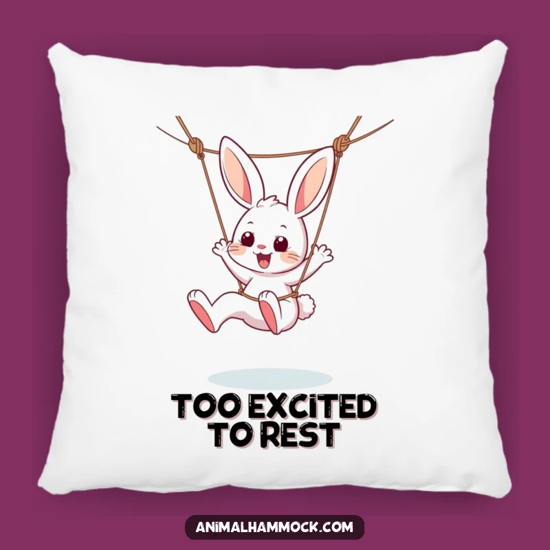 Funny Playful Bunny Hammock Pillow - Soft Comfort & Joyful Kicking Gift