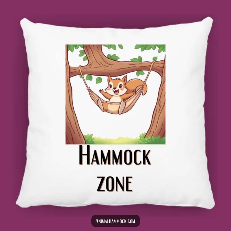 Funny Squirrel Hammock Pillow: Cuddle Up with This Adorable and Hilarious Comfort!