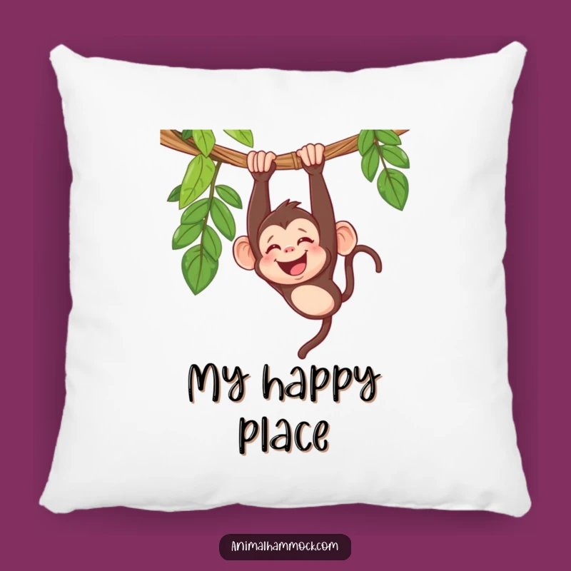 Funny Monkey Hammock Pillow: Cozy Giggles & Upside Down Fun, Perfect Funny Gift