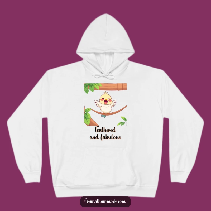Funny Bird Hammock Hoodie: Cozy & Cheerful Vibes - The Best Funny Gift