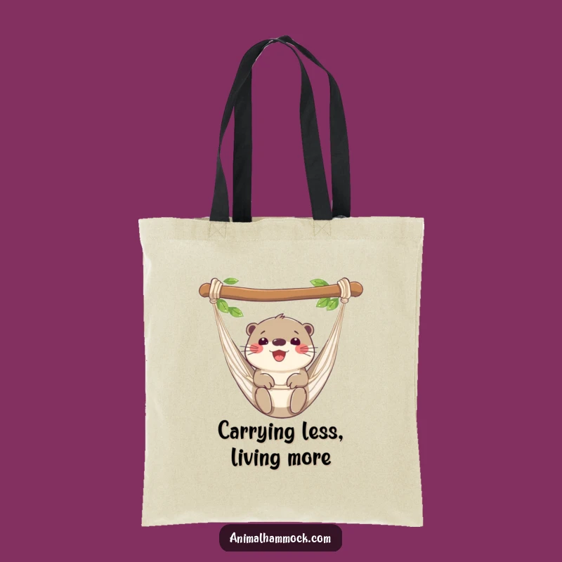 Funny Otter Hammock Tote Bag - Chic & Hilarious Accessory for All