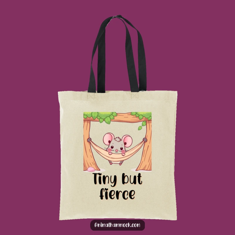 Funny Mouse Hammock Tote Bag: Carry Secrets & Essentials - Unique Funny Gift